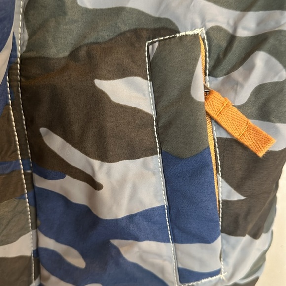 Mini Biden hooded camo print coat SZ 5-6 Y - Picture 5 of 8